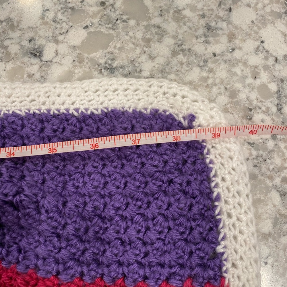 crochet throw - Picture 2 of 5